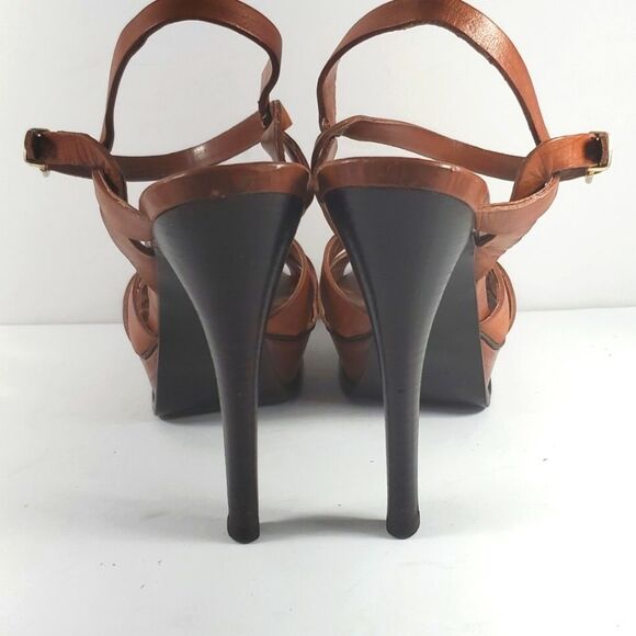 Gianni Bini brown strappy sandal (S525) - Picture 3 of 6